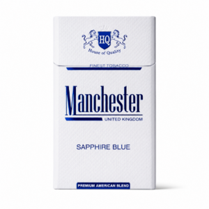 Manchester Sapphire Blue x 10 Packs /1 Carton