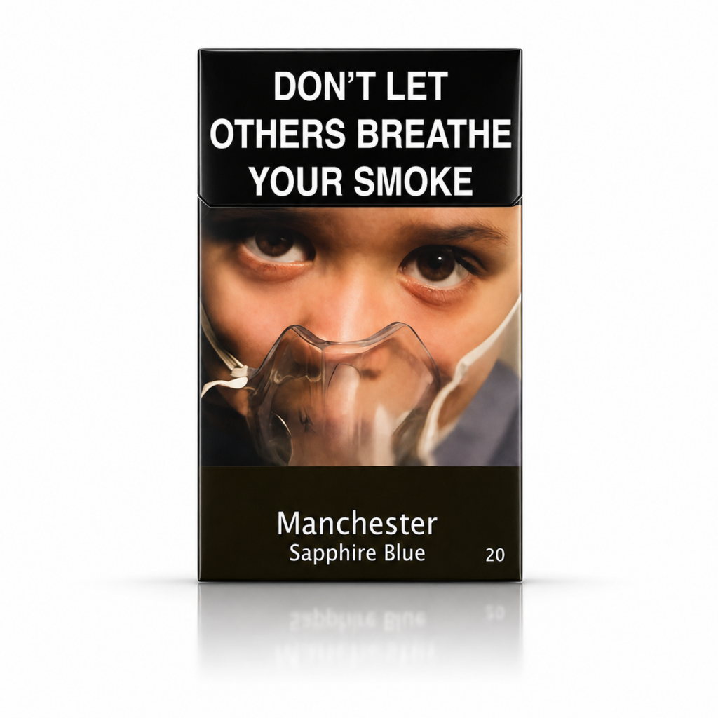 Manchester Sapphire Blue 10 Packs/1 Carton