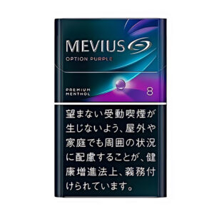 MEVIUS PREMIUM MENTHOL OPTION PURPLE 8 (10 Packs/1 Carton)