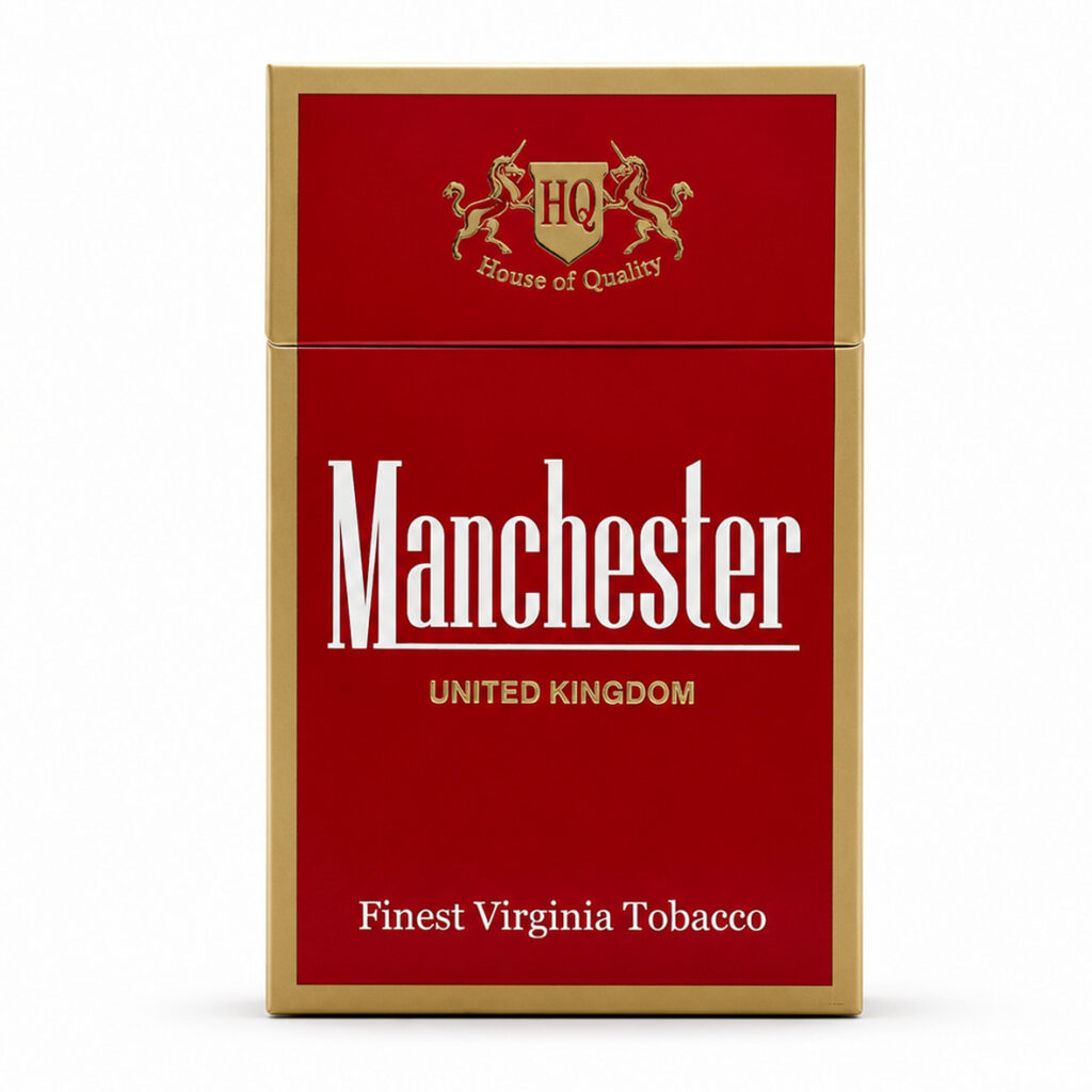 Manchester United Kingdom Red 12mg X 10 Packs /1 Carton