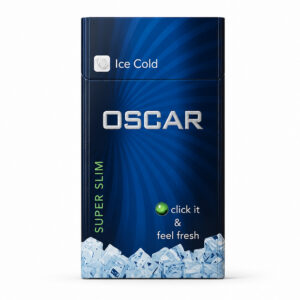 Oscar Super Slim Ice Cold 3mg (10 Packs/1 Carton)